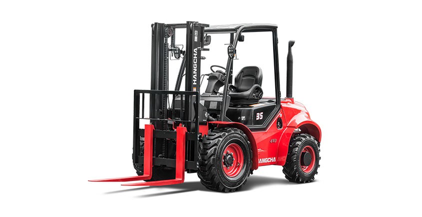 Xe nâng địa hình gồ ghề 2.5 tấn, 3 tấn, 3.5 tấn HangCha