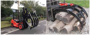 Xe nâng kẹp gỗ HangCha